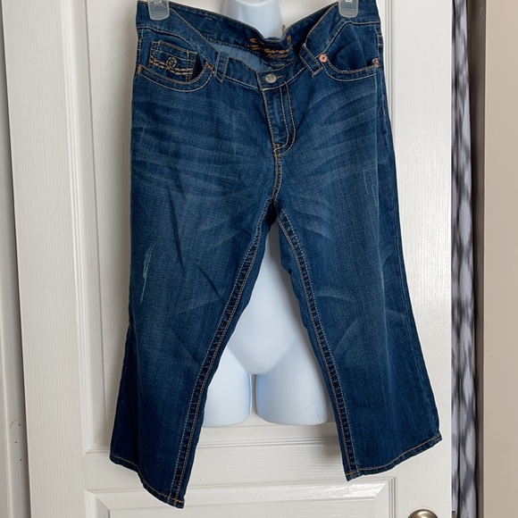 Plus Size Seven7 Crop Denim Jeans - Picture 6 of 11